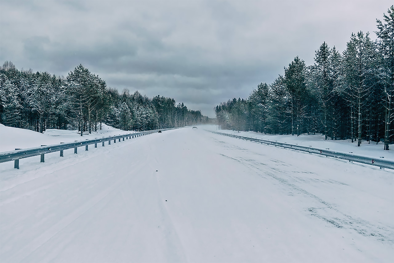 Дорога Енисейск - Высокогорский