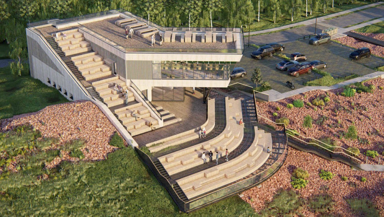 проект визит-центра на Николаевской сопке