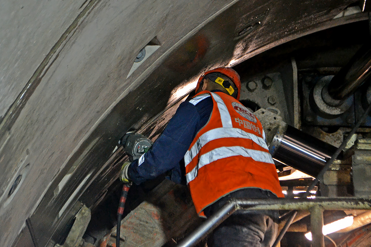 Китайцы строят тонель Красноярского метро