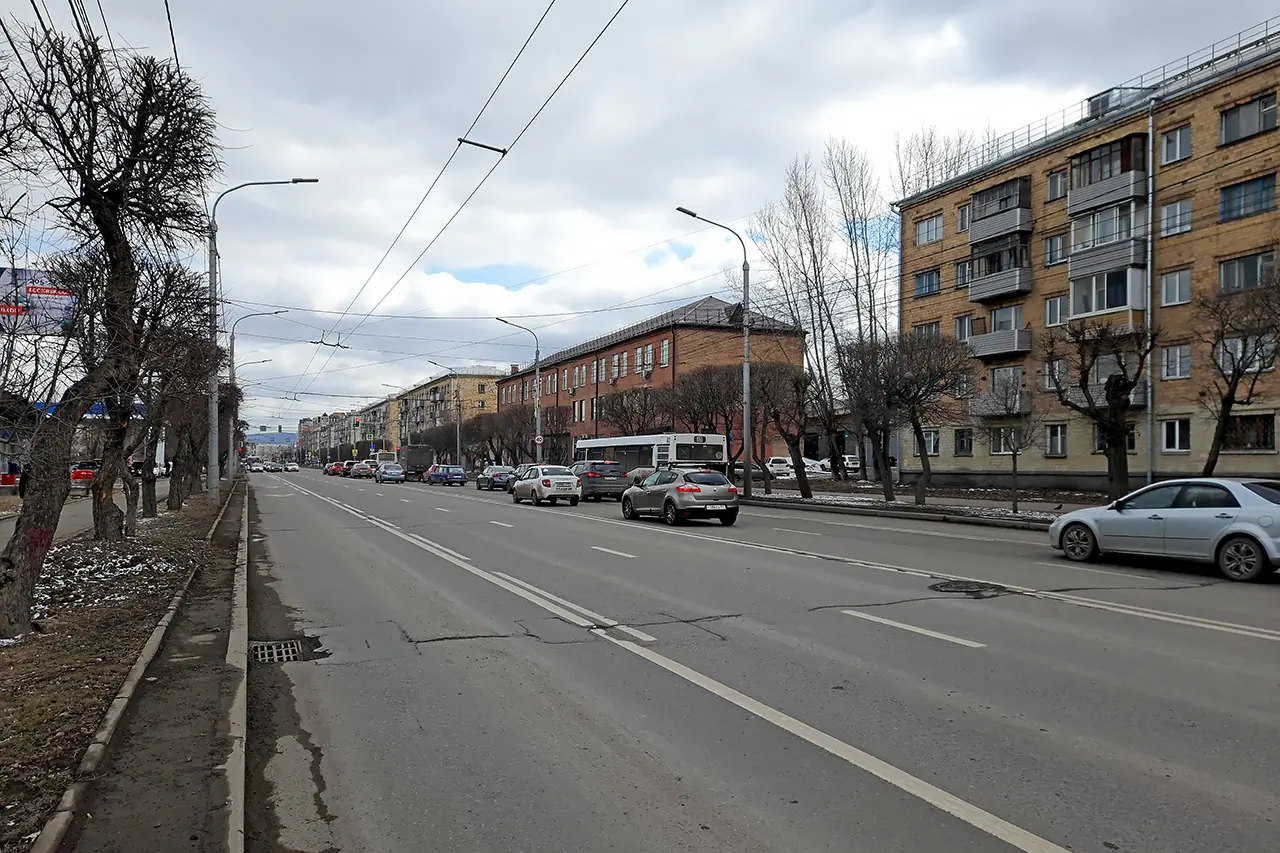 Улица Высотная в Красноярске