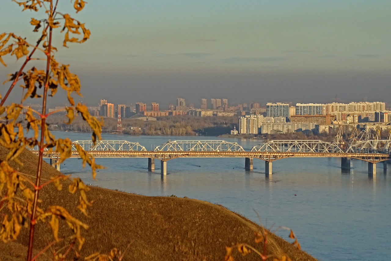 НМУ в Красноярске - грязный воздух осень