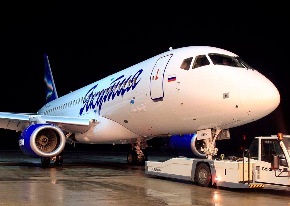 Самолет Якутии в Красноярске