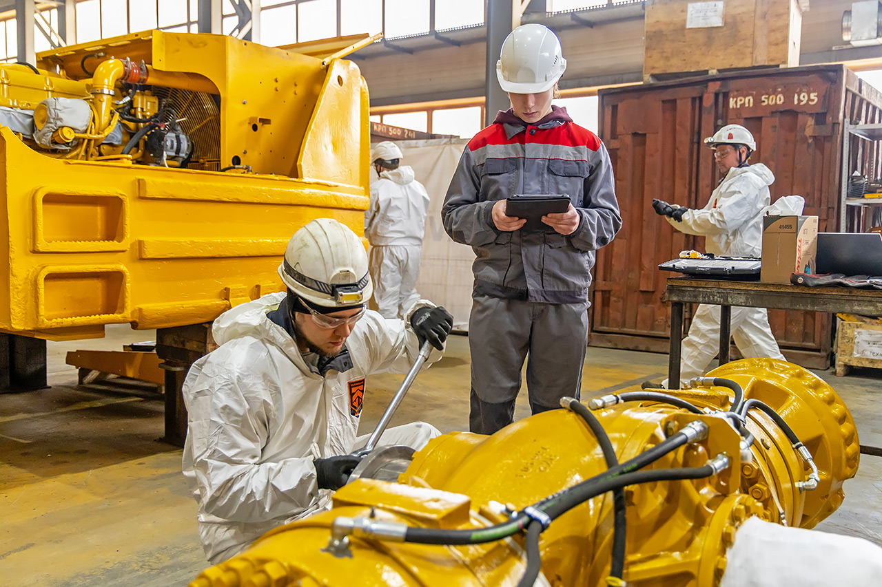 Завод для ремонта подземных машин