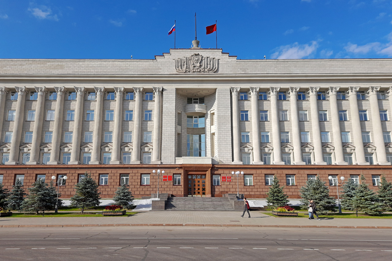 Администрация и правительство Красноярского края обновленое здание