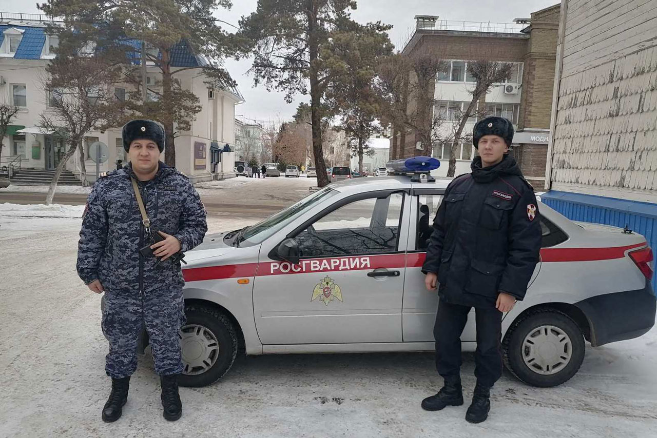 Полиция и Росгвардия Железногорска