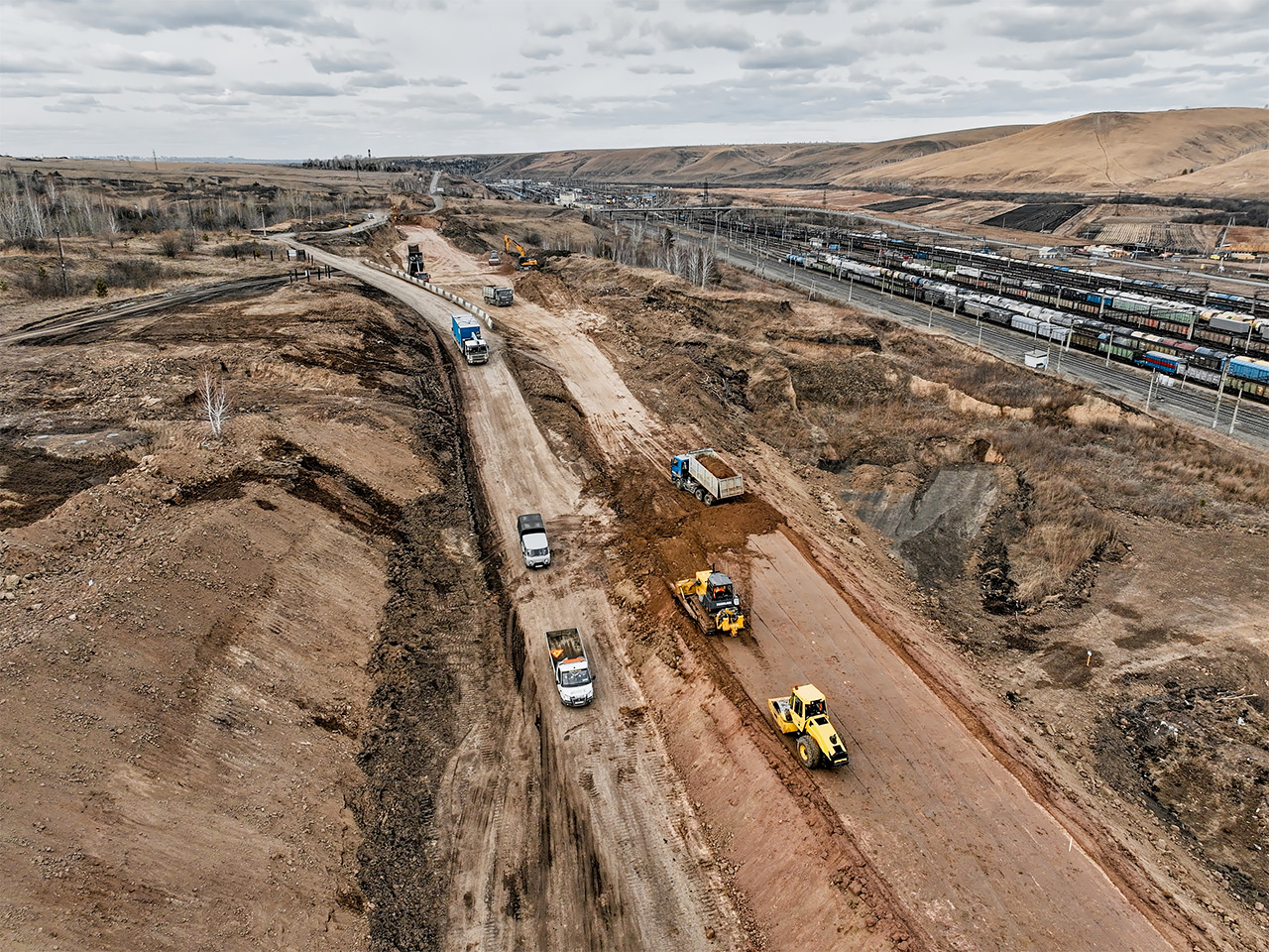 На трассе у Зыково начался основной этап реконструкции