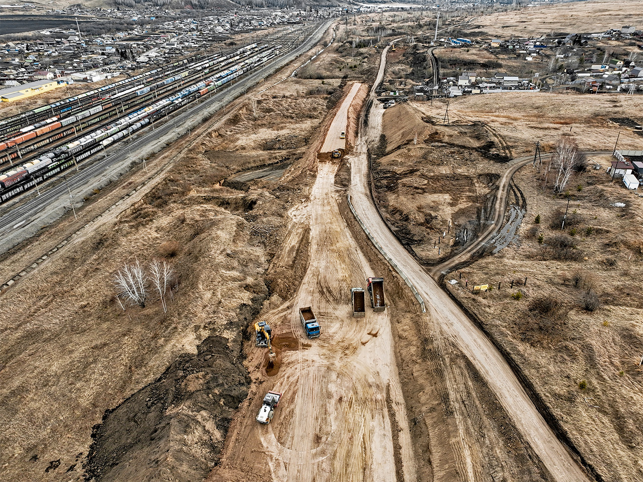На трассе у Зыково начался основной этап реконструкции